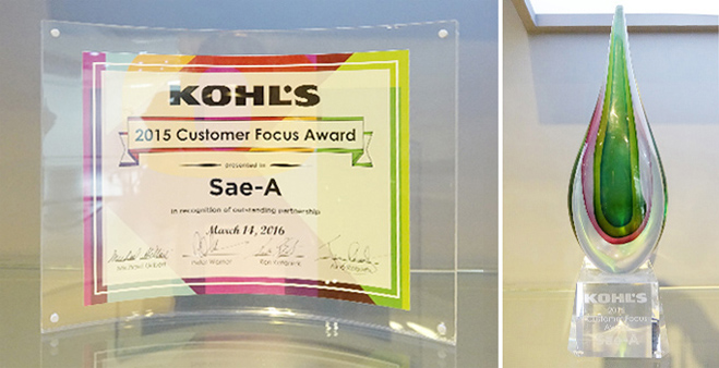 KOHL’S Customer Focus Award