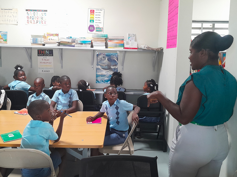 S&H School in Haiti Opens a New Elementary Library